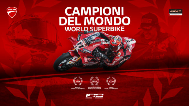 Nicolò Bulega e Ducati sono Campioni del Mondo Superbike 2026!